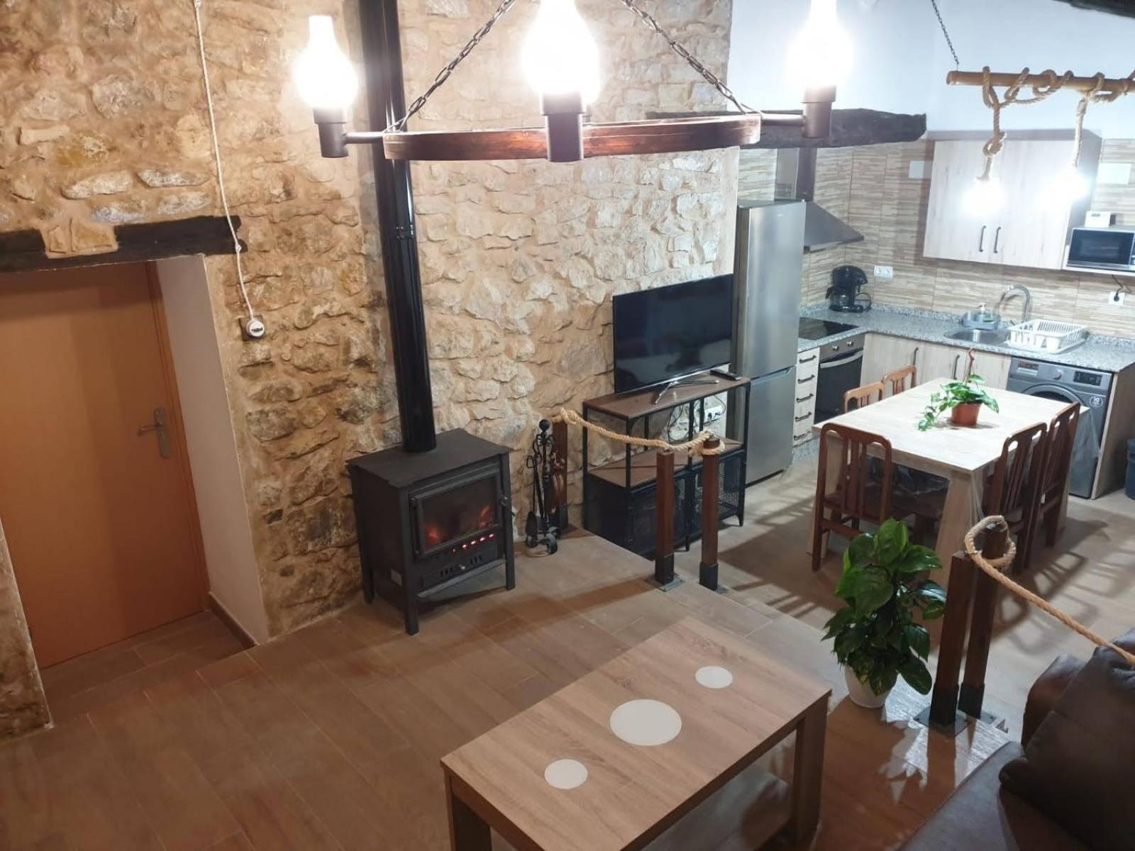 Casa Rural Chulilla Villarroya de los Pinares Стая снимка